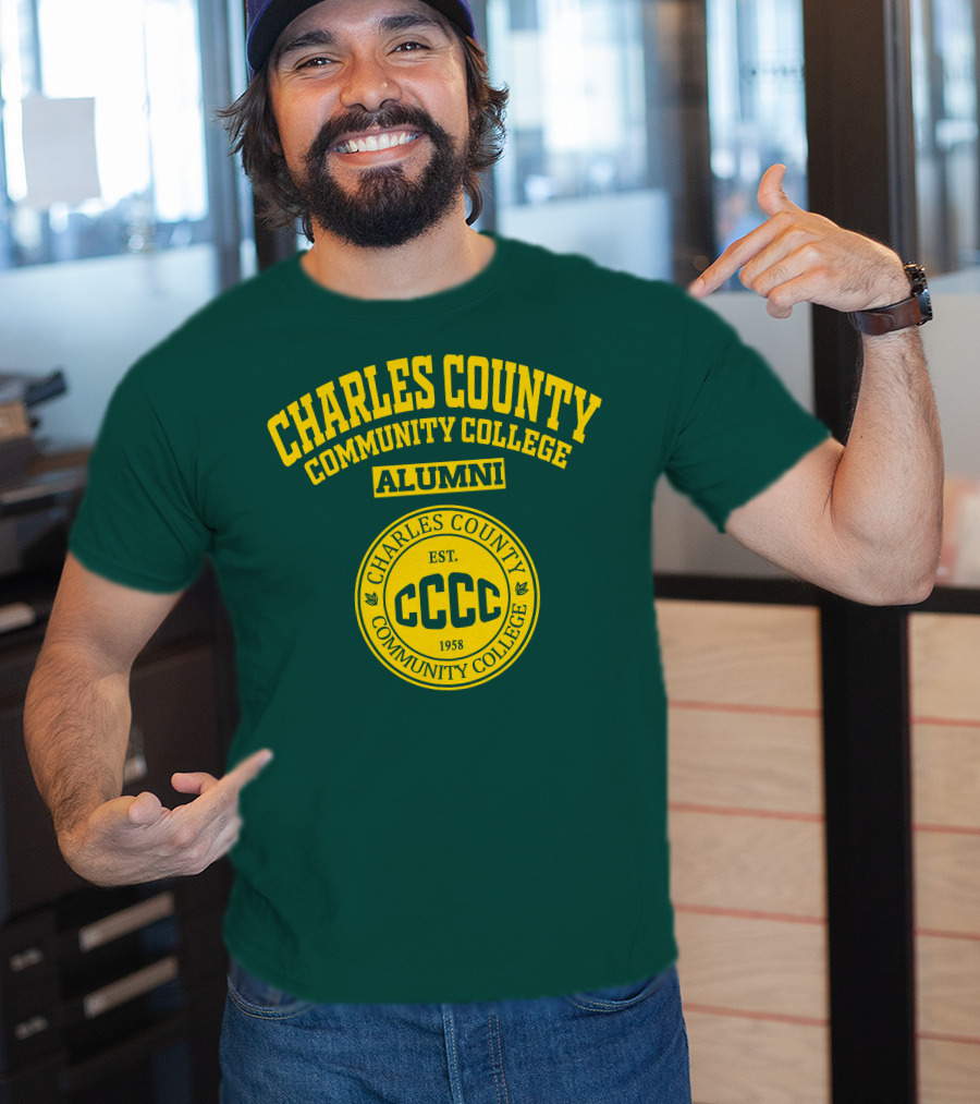Charles County Community College Alumni Est. 1958 CCCC T-Shirt