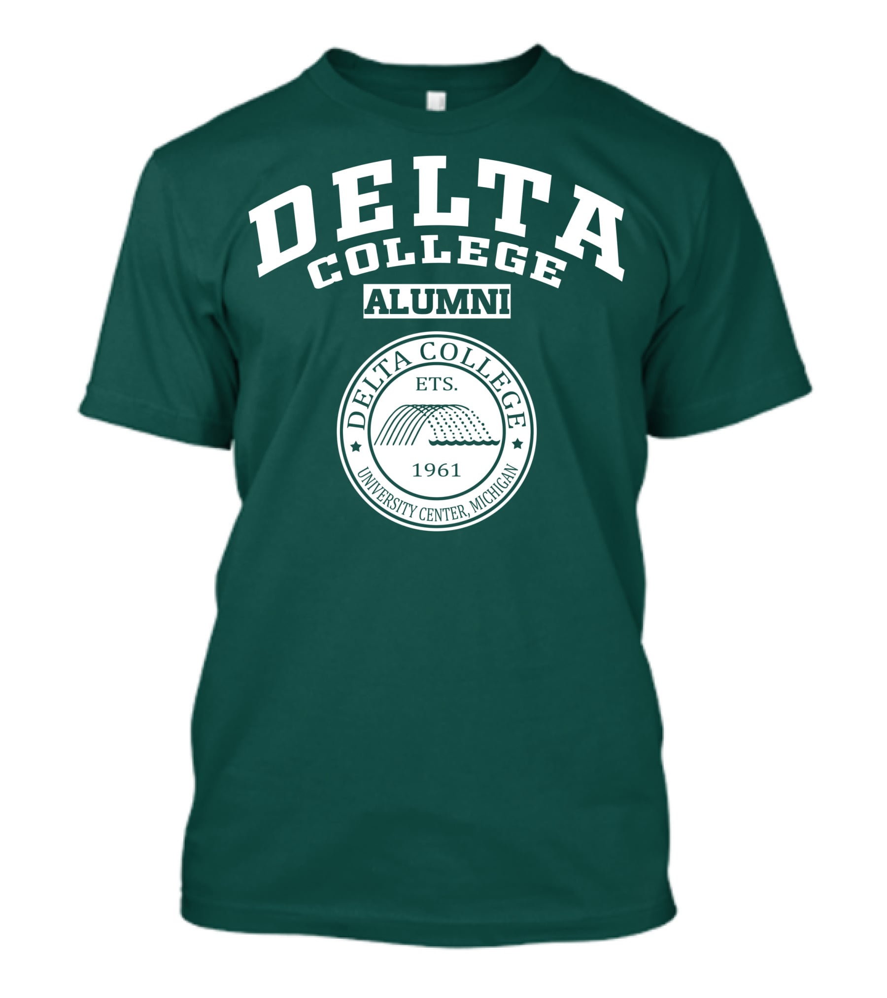 Delta College Alumni University Center Michigan ETS 1961 T-Shirt