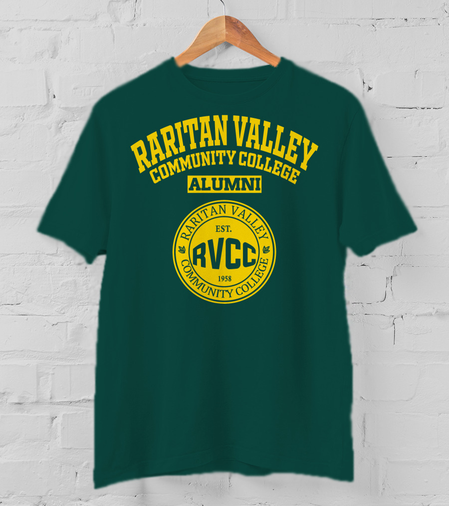 Raritan Valley Community College RVCC Alumni EST 1958 T-Shirt