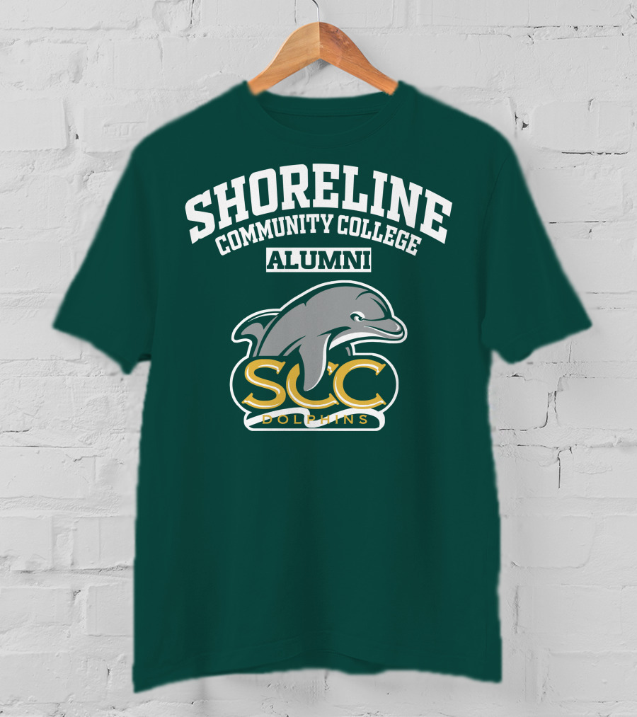 Shoreline Community College Alumni SCC Dolphins T-Shirt