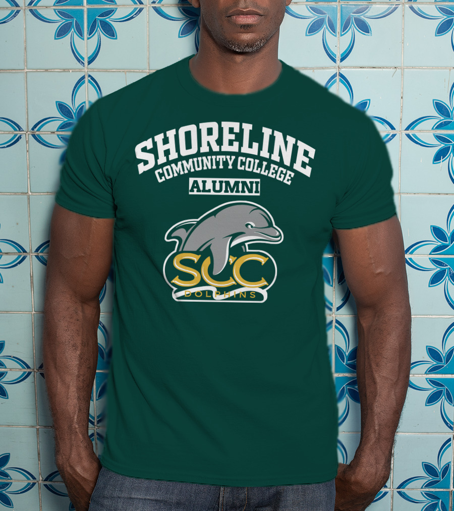 Shoreline Community College Alumni SCC Dolphins T-Shirt