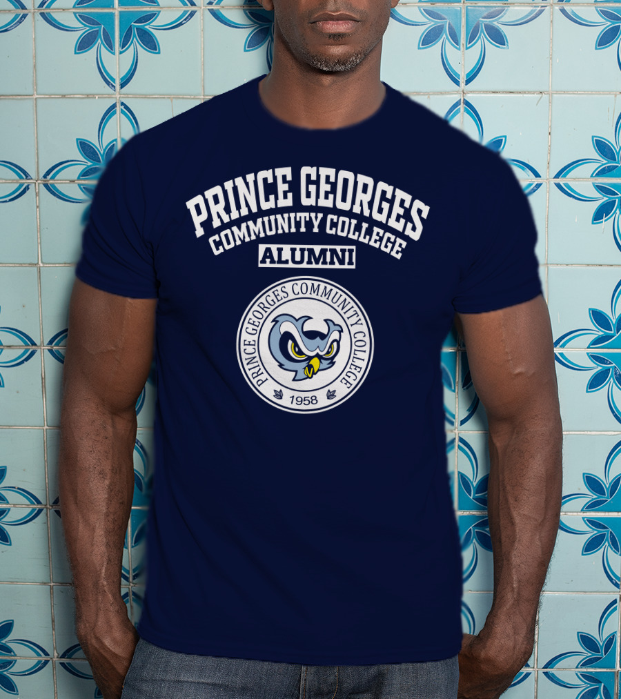 Prince Georges Community College Alumni 1958 Owl T-Shirt