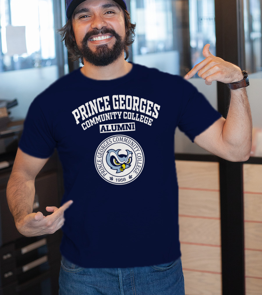 Prince Georges Community College Alumni 1958 Owl T-Shirt