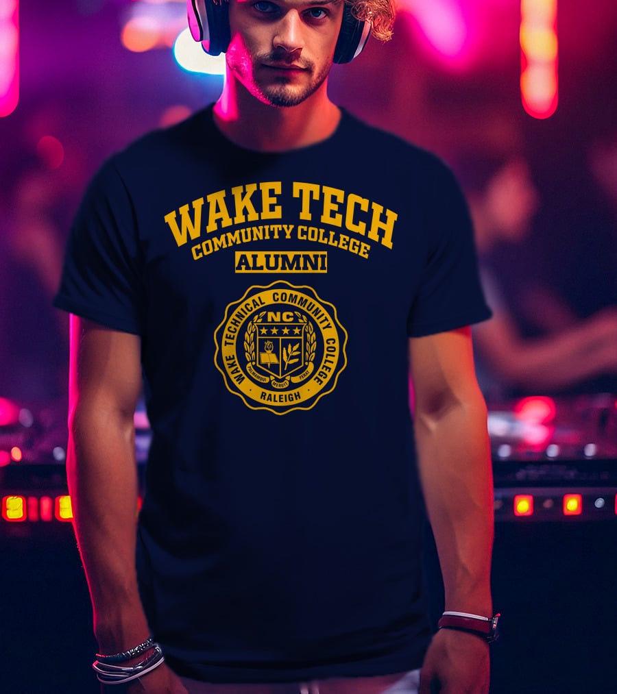 Wake Technical Community College Raleigh Alumni Seal T-Shirt