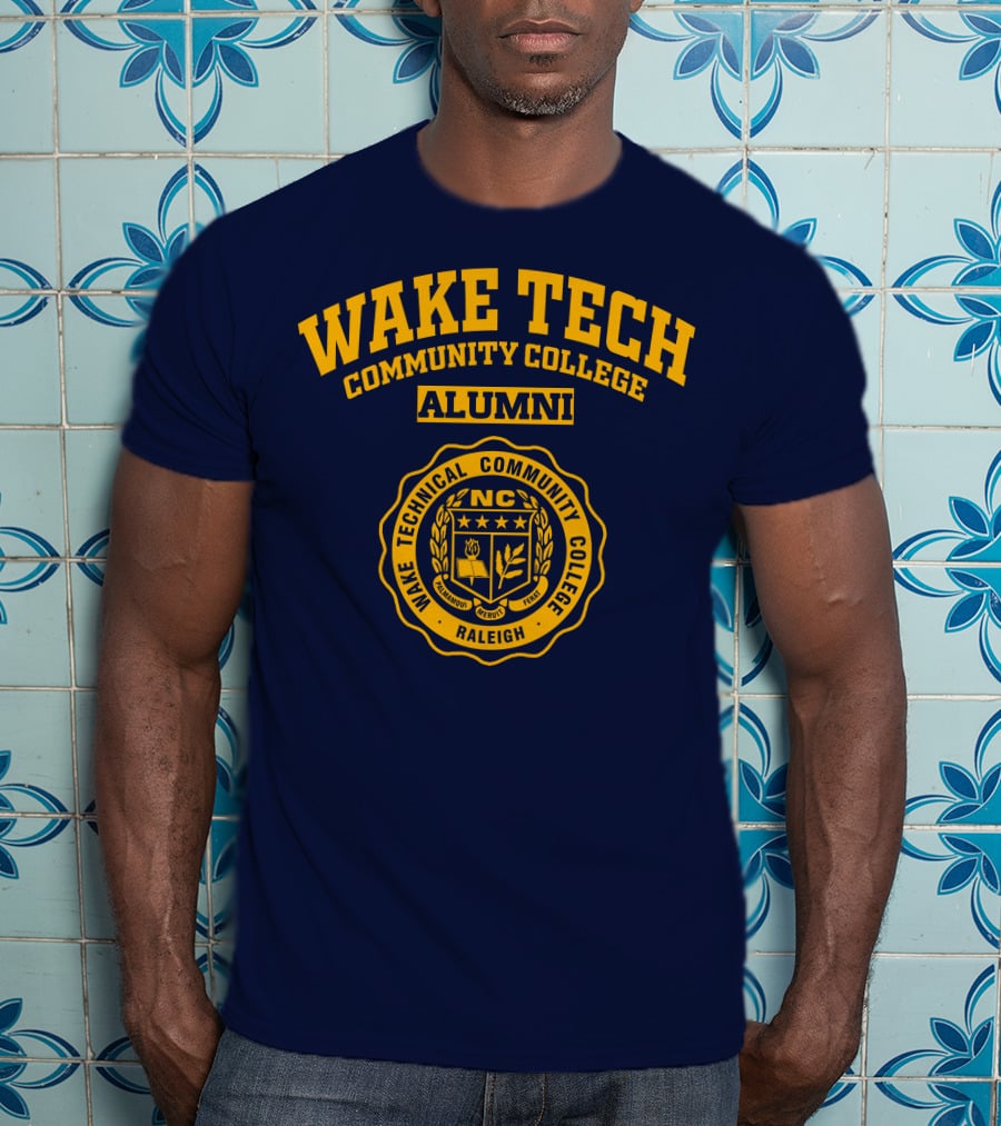 Wake Technical Community College Raleigh Alumni Seal T-Shirt