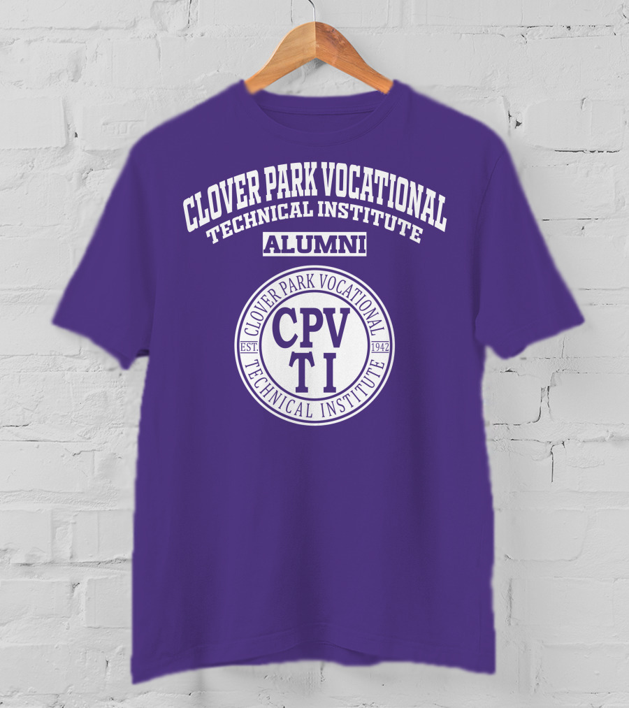Clover Park Vocational Technical Institute Alumni CPVTI Est 1942 T-Shirt