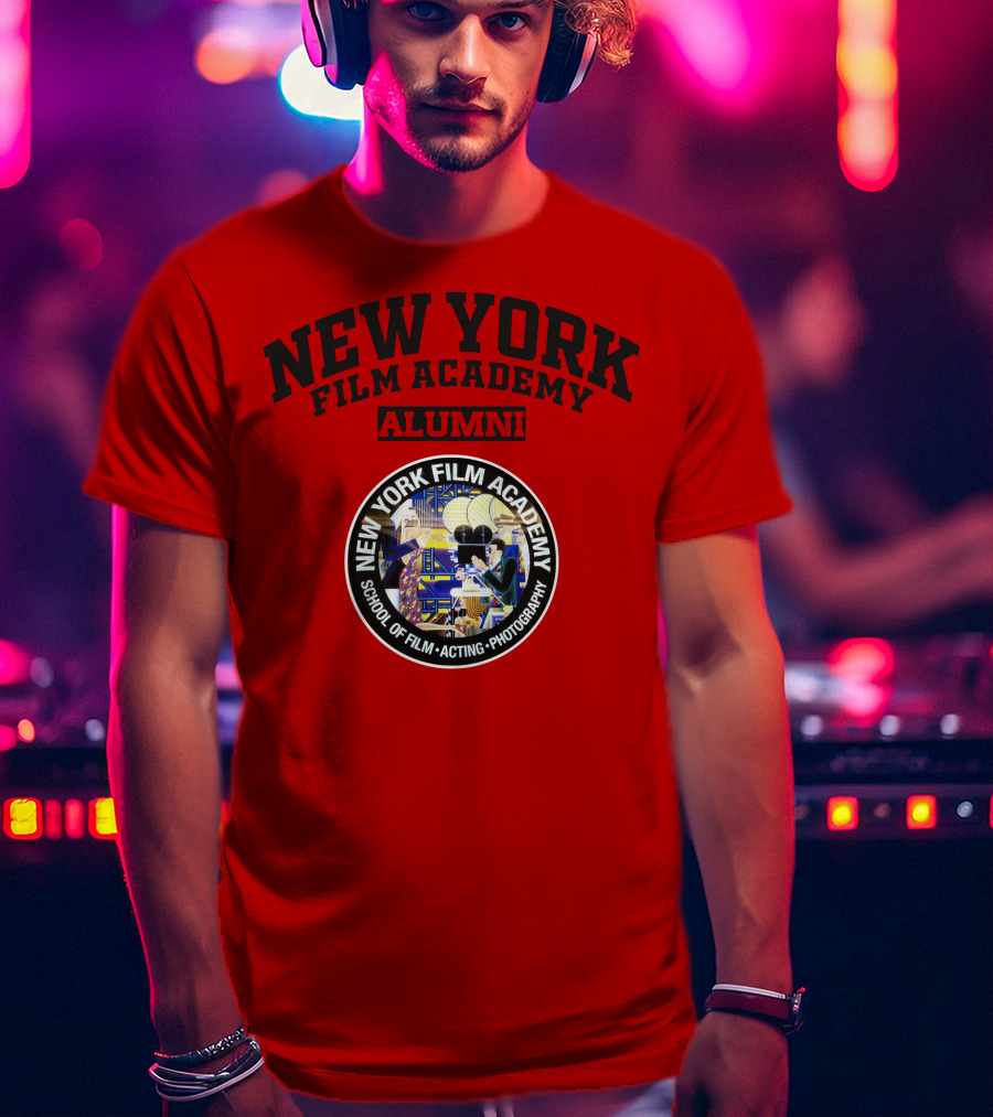New York Film Academy Alumni School Of Film Acting Photography T-Shirt