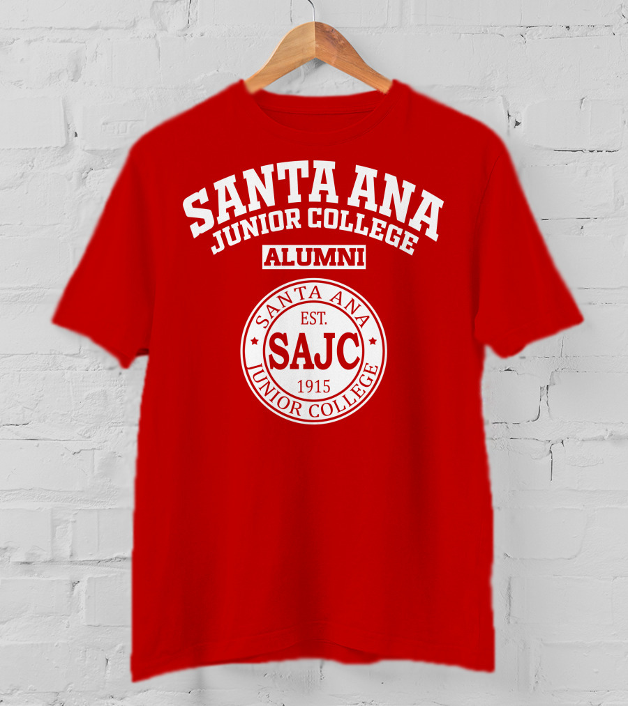 Santa Ana Junior College Alumni Est. 1915 SAJC T-Shirt