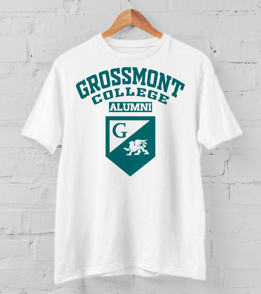 Grossmont College Alumni Griffin Shield Emblem T-Shirt