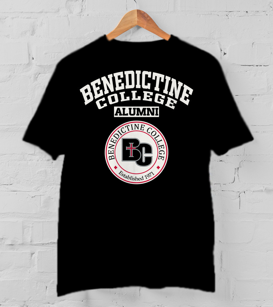 Benedictine College Alumni BC Logo Established 1971 T-Shirt