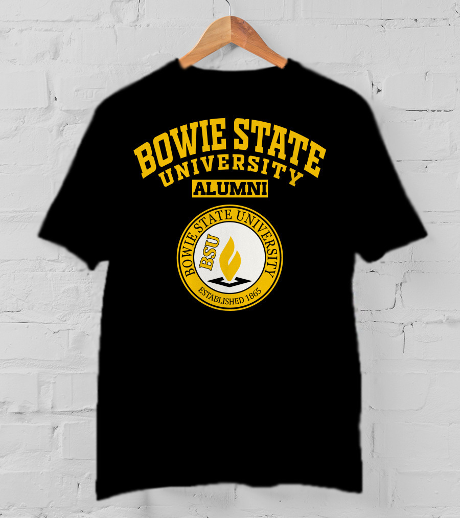 Bowie State University Alumni BSU Established 1865 T-Shirt