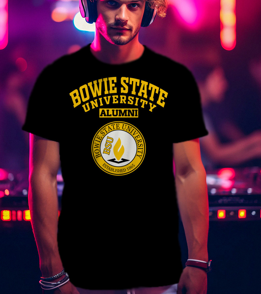 Bowie State University Alumni BSU Established 1865 T-Shirt