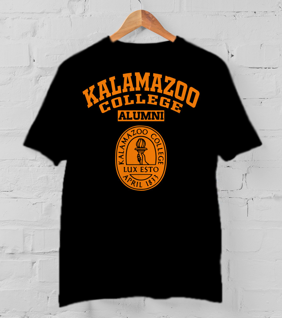Kalamazoo College Alumni Lux Esto April 1833 T-Shirt
