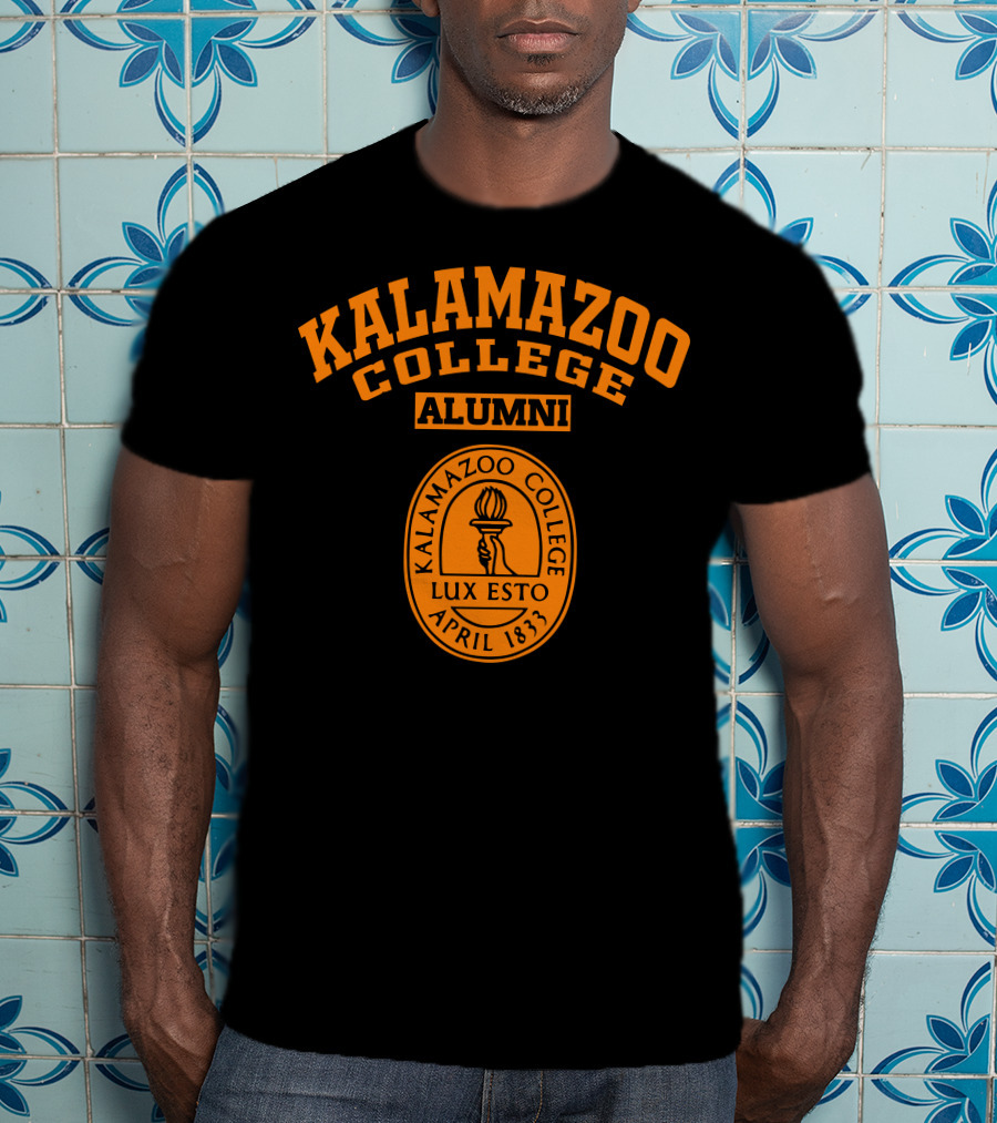 Kalamazoo College Alumni Lux Esto April 1833 T-Shirt