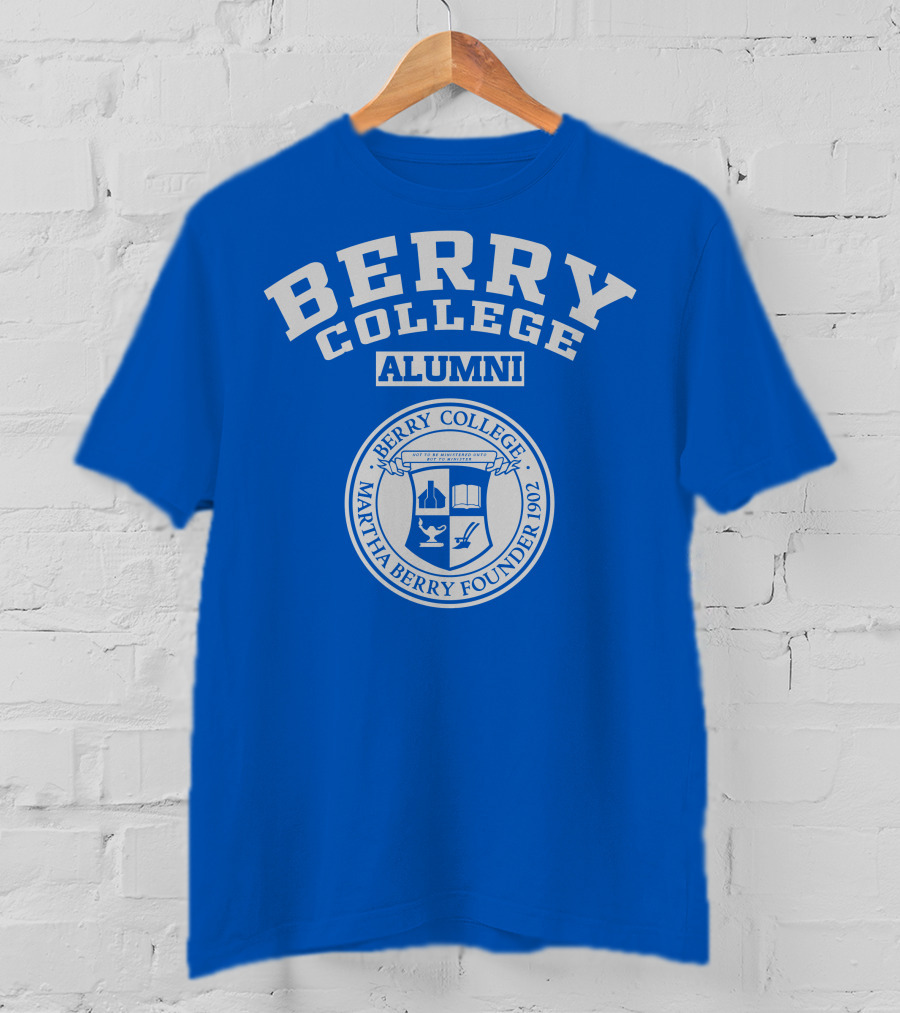 Berry College Alumni Martha Berry Founder 1902 T-Shirt