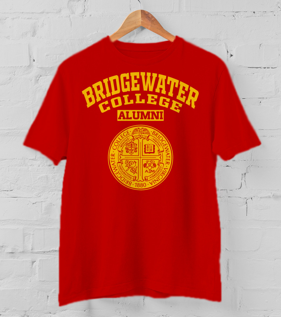 Bridgewater College Alumni Seal Virginia 1880 Crest T-Shirt