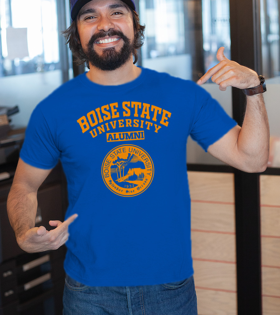Boise State University Alumni 1932 Splendor Sine Occasu Seal T-Shirt