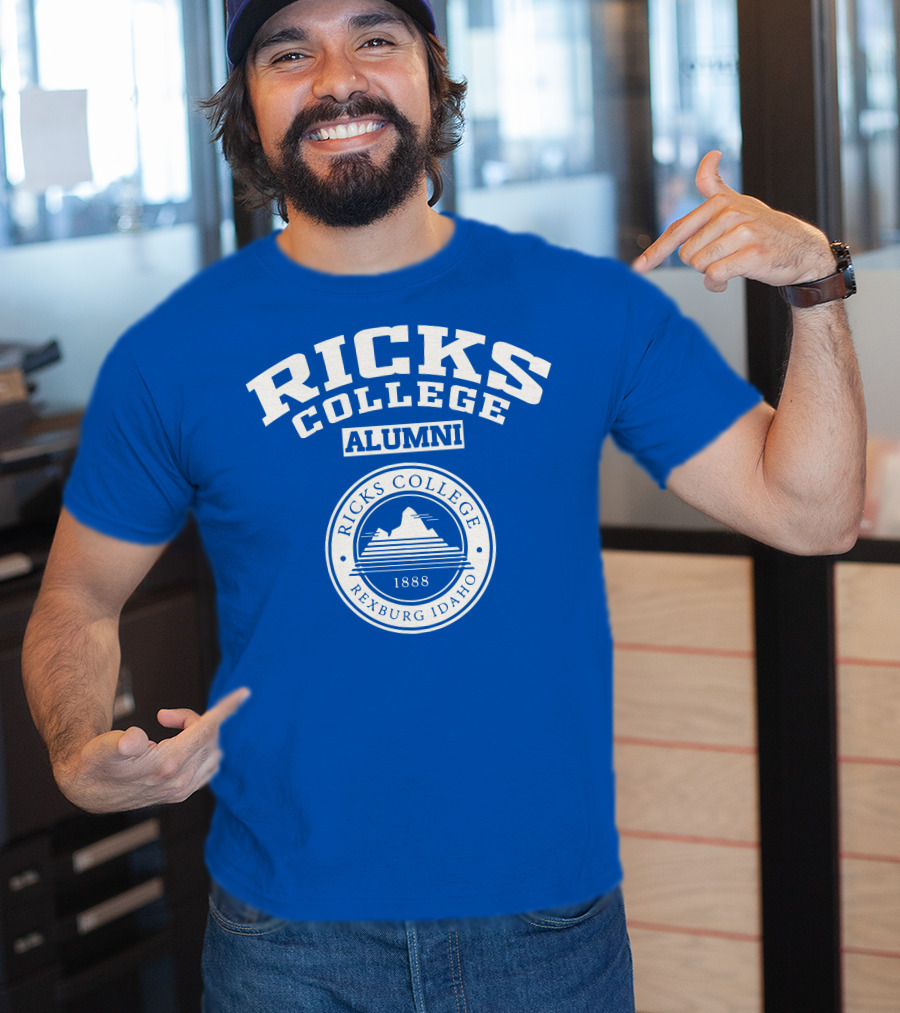 Ricks College Alumni Rexburg Idaho 1888 T-Shirt
