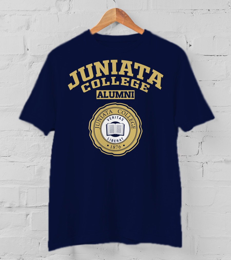 Juniata College Alumni Veritas Liberat Emblem 1876 T-Shirt