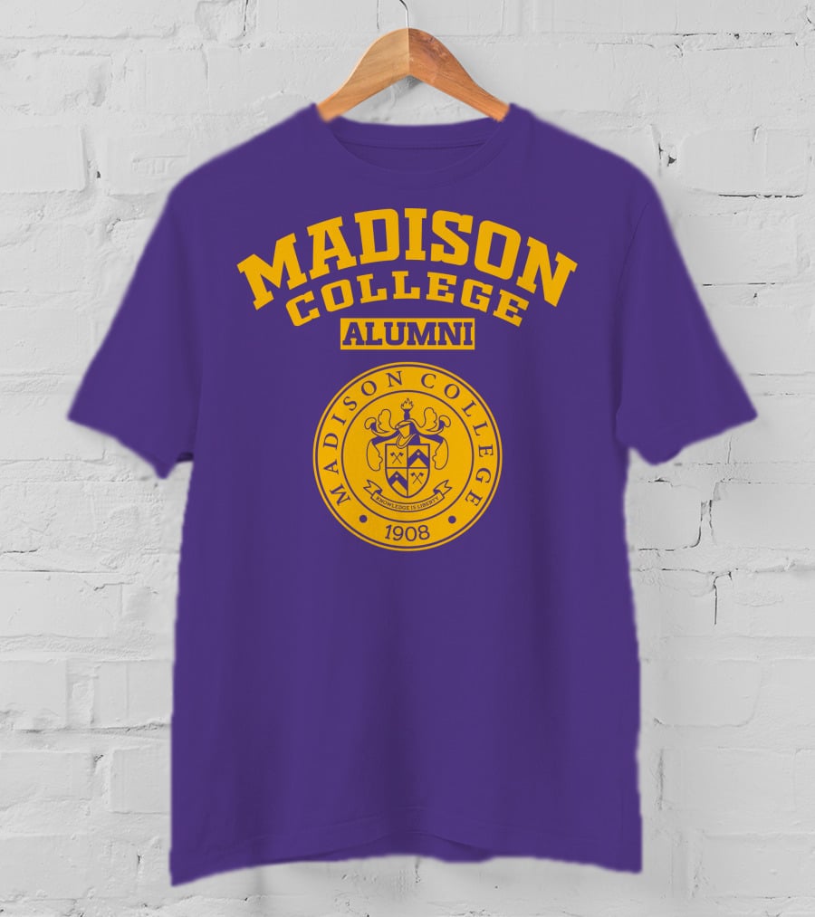 Madison College Alumni 1908 Seal T-Shirt