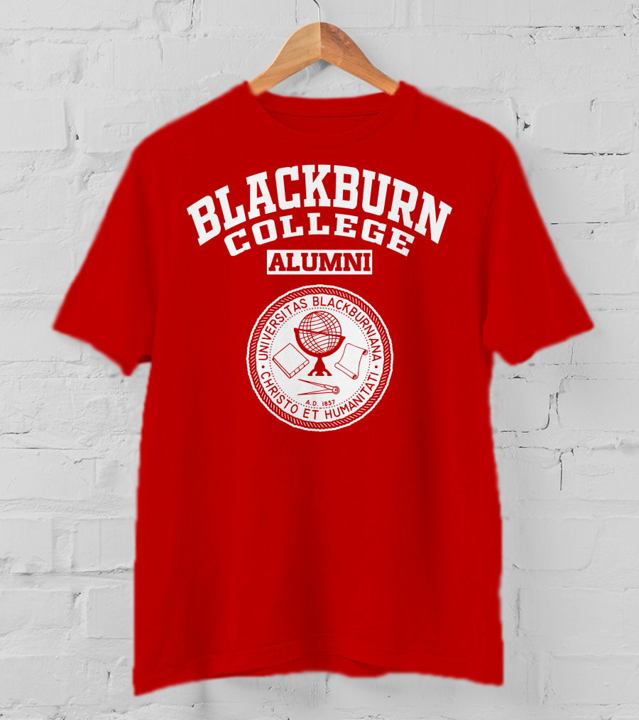 Blackburn College Alumni Universitas Blackburniana Christo Et Humanitati 1857 T-Shirt