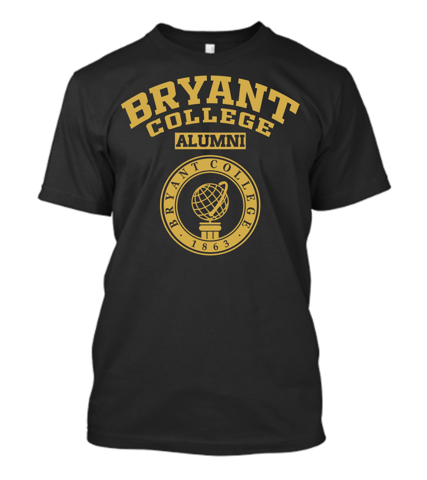Bryant College Alumni 1863 Globe Emblem T-Shirt