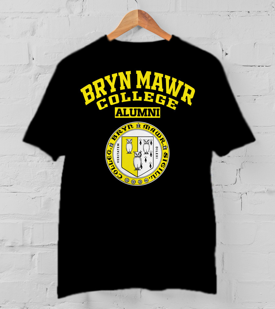 Bryn Mawr College Alumni Veritatem Dilexi Sigillum Owl Seal T-Shirt