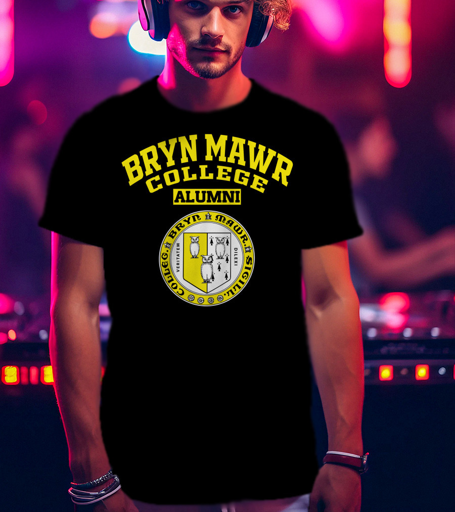 Bryn Mawr College Alumni Veritatem Dilexi Sigillum Owl Seal T-Shirt