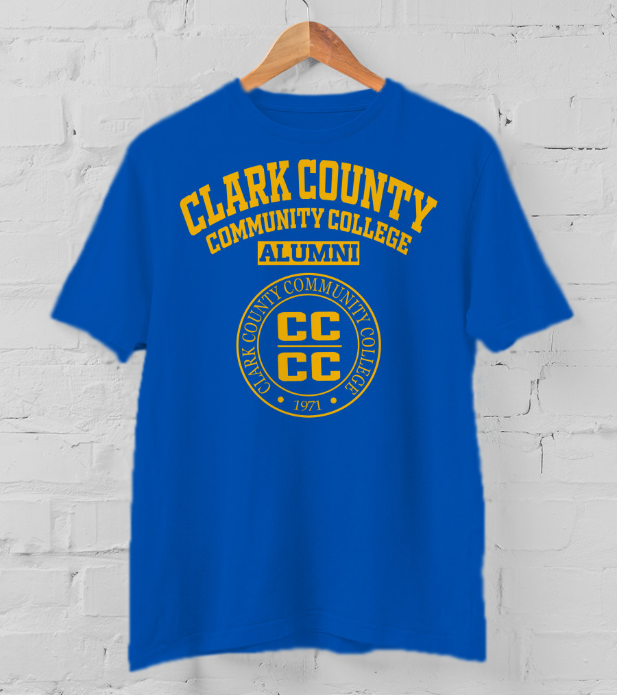 Clark County Community College Alumni 1971 CCCC T-Shirt