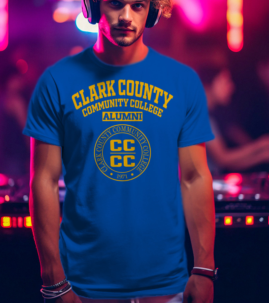 Clark County Community College Alumni 1971 CCCC T-Shirt