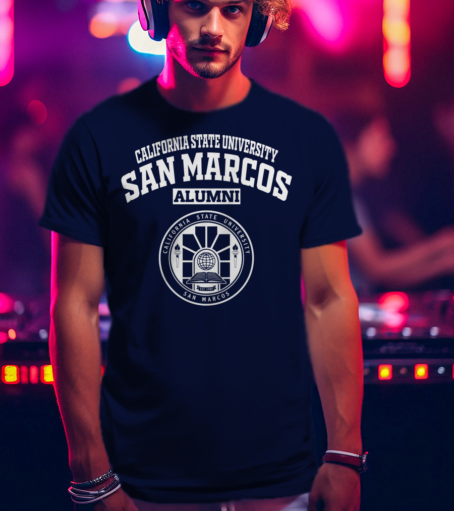 California State University San Marcos Alumni Emblem T-Shirt