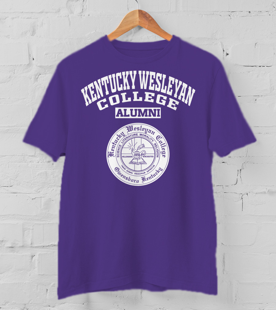 Kentucky Wesleyan College Alumni Owensboro Kentucky Seal 1858 T-Shirt