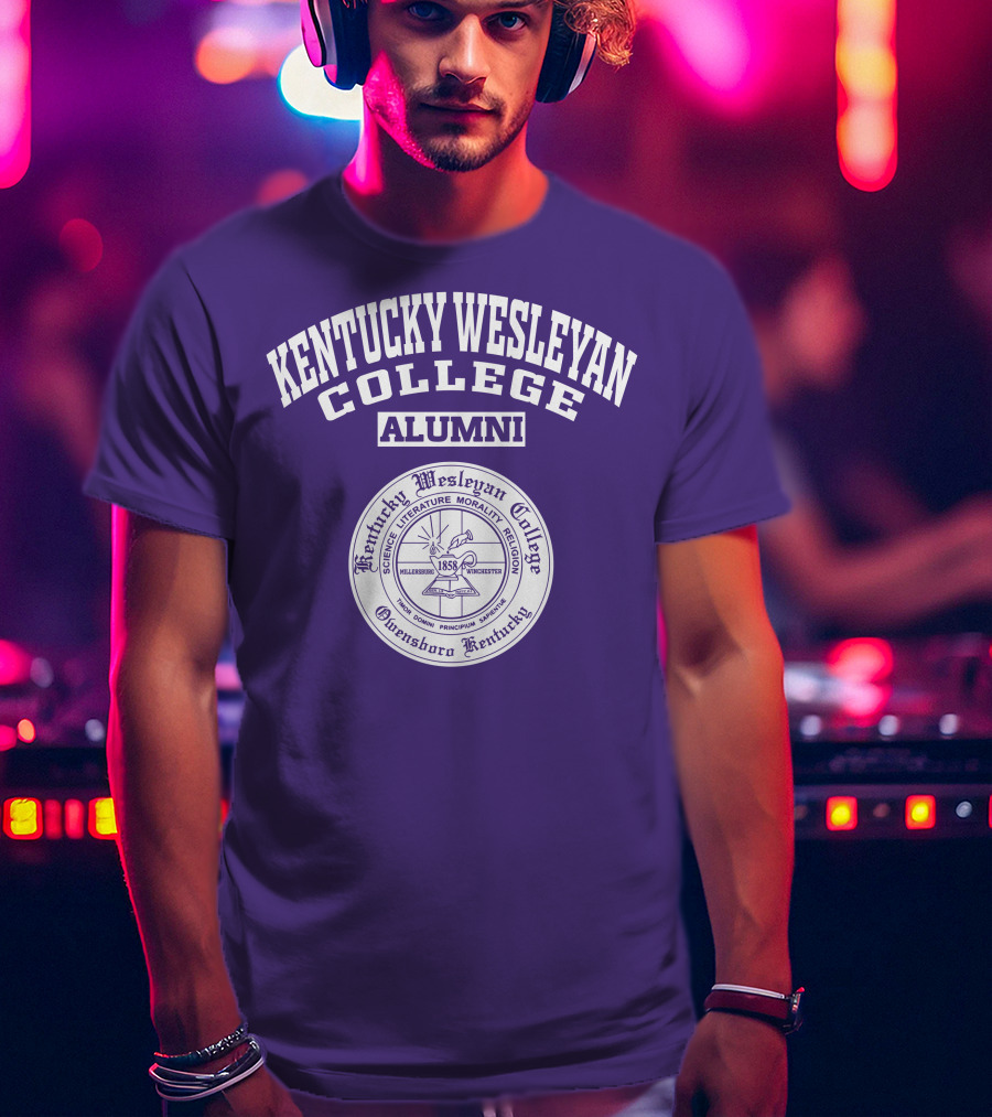 Kentucky Wesleyan College Alumni Owensboro Kentucky Seal 1858 T-Shirt