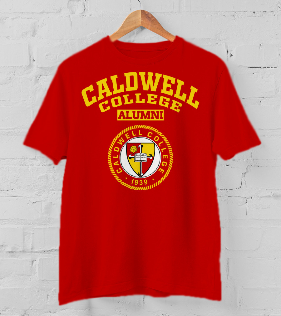 Caldwell College Alumni 1939 Shield Emblem T-Shirt
