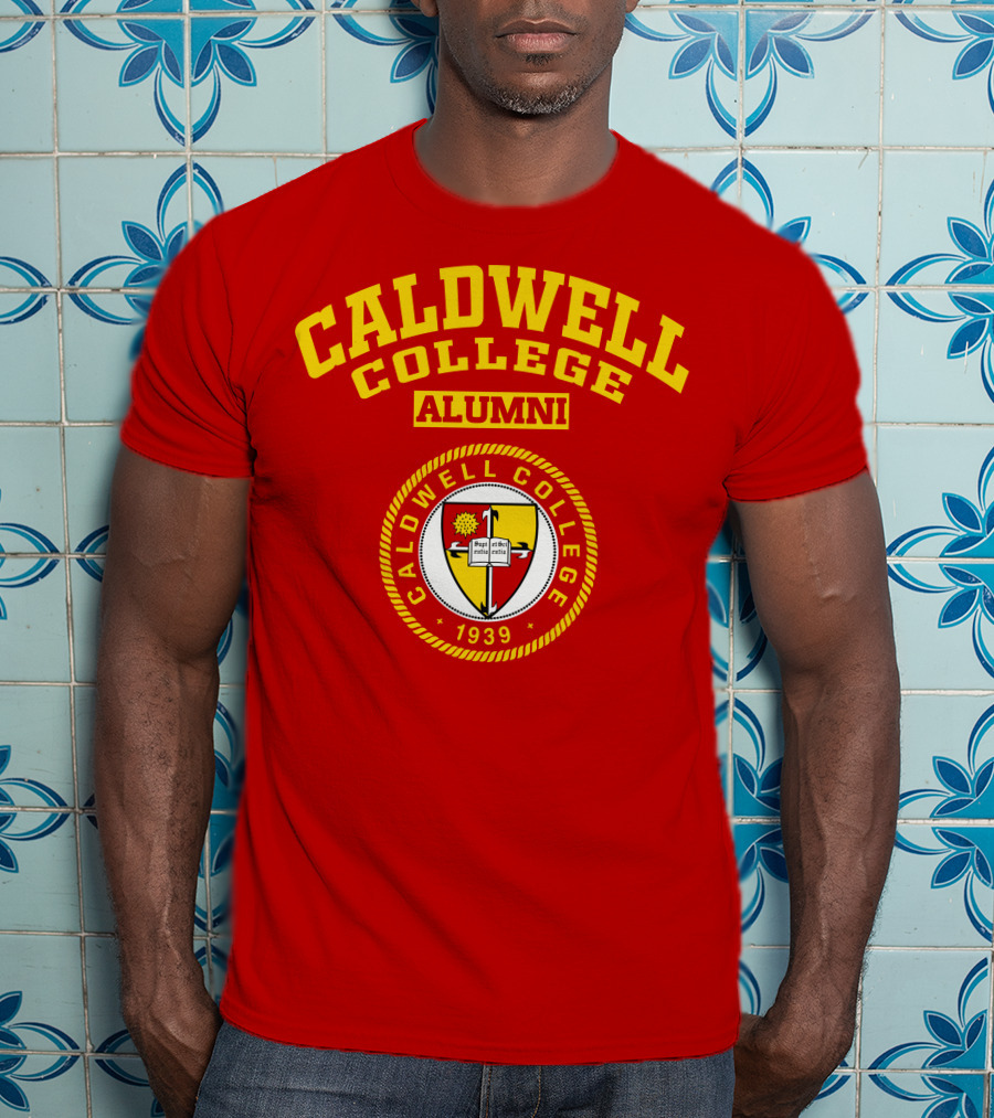 Caldwell College Alumni 1939 Shield Emblem T-Shirt