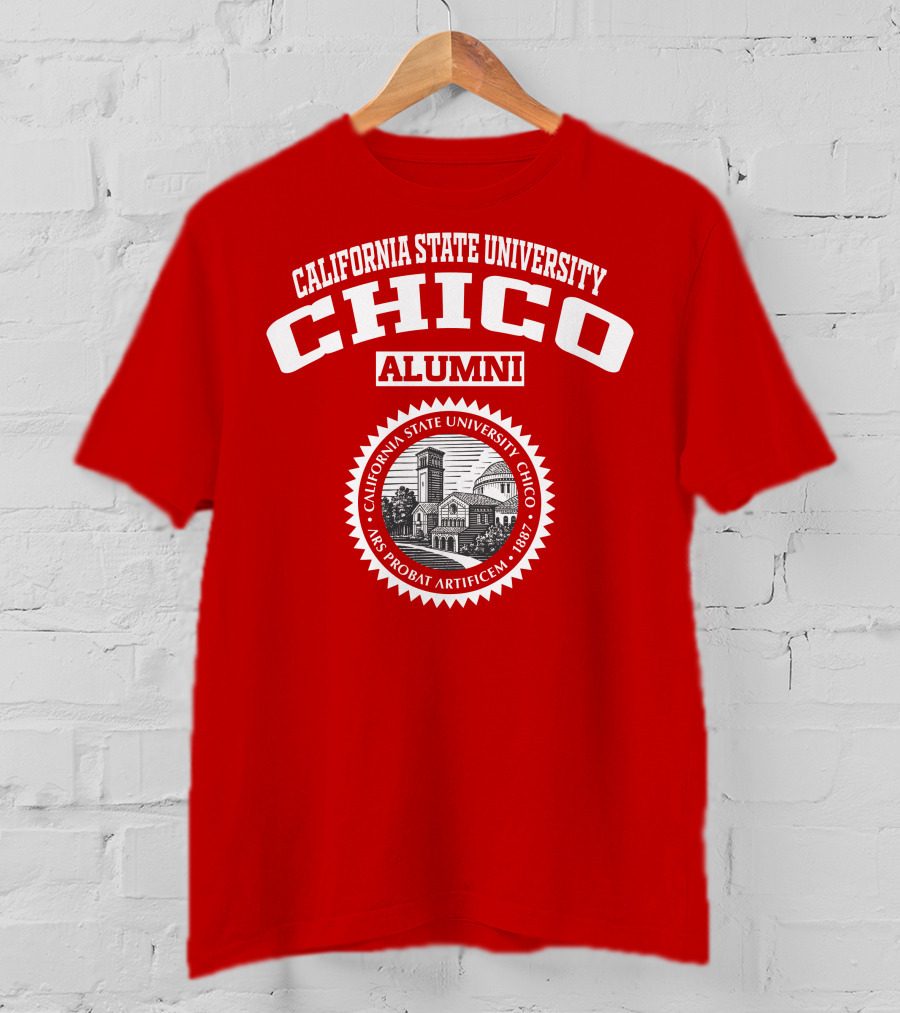 California State University Chico Alumni Ars Probat Artificem 1887 T-Shirt