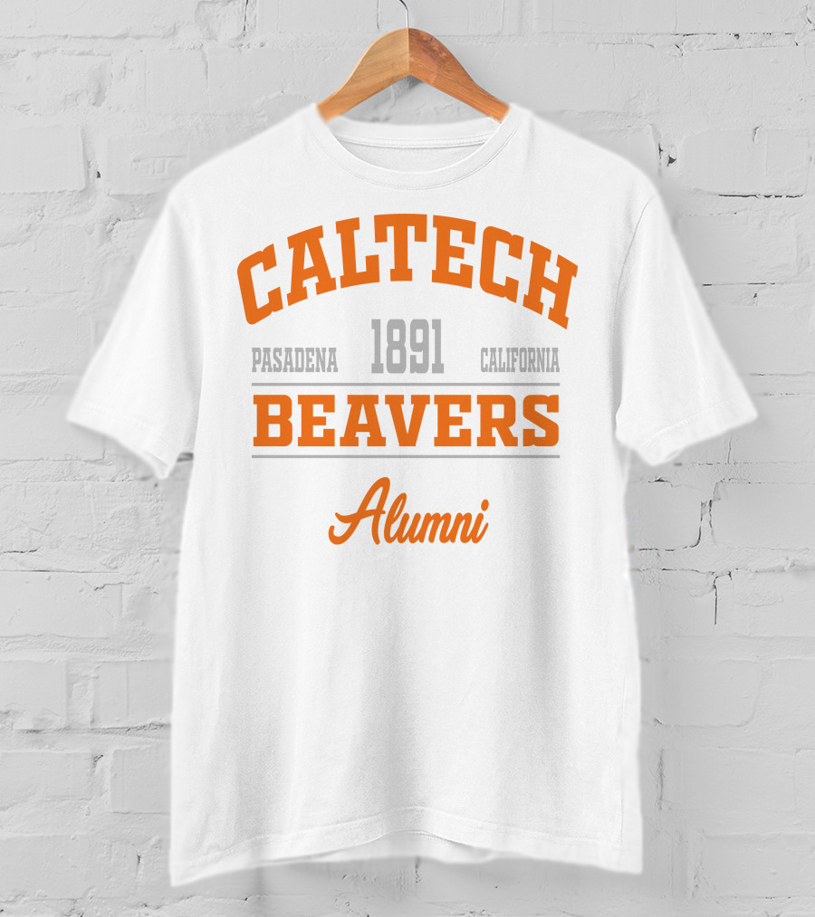 Caltech Beavers Alumni 1891 Pasadena California T-Shirt
