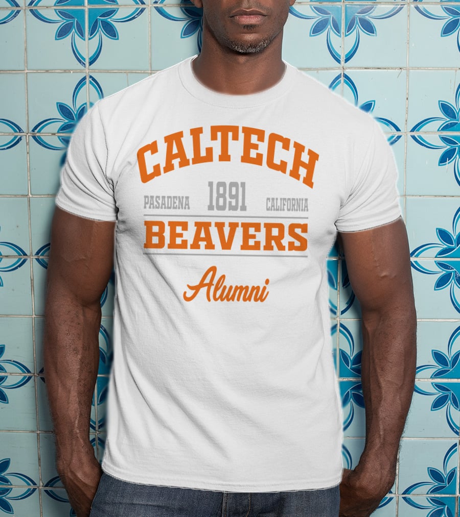 Caltech Beavers Alumni 1891 Pasadena California T-Shirt
