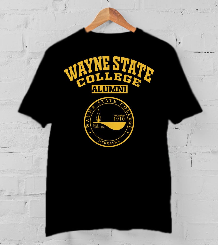 Wayne State College Alumni Nebraska Founded 1910 T-Shirt