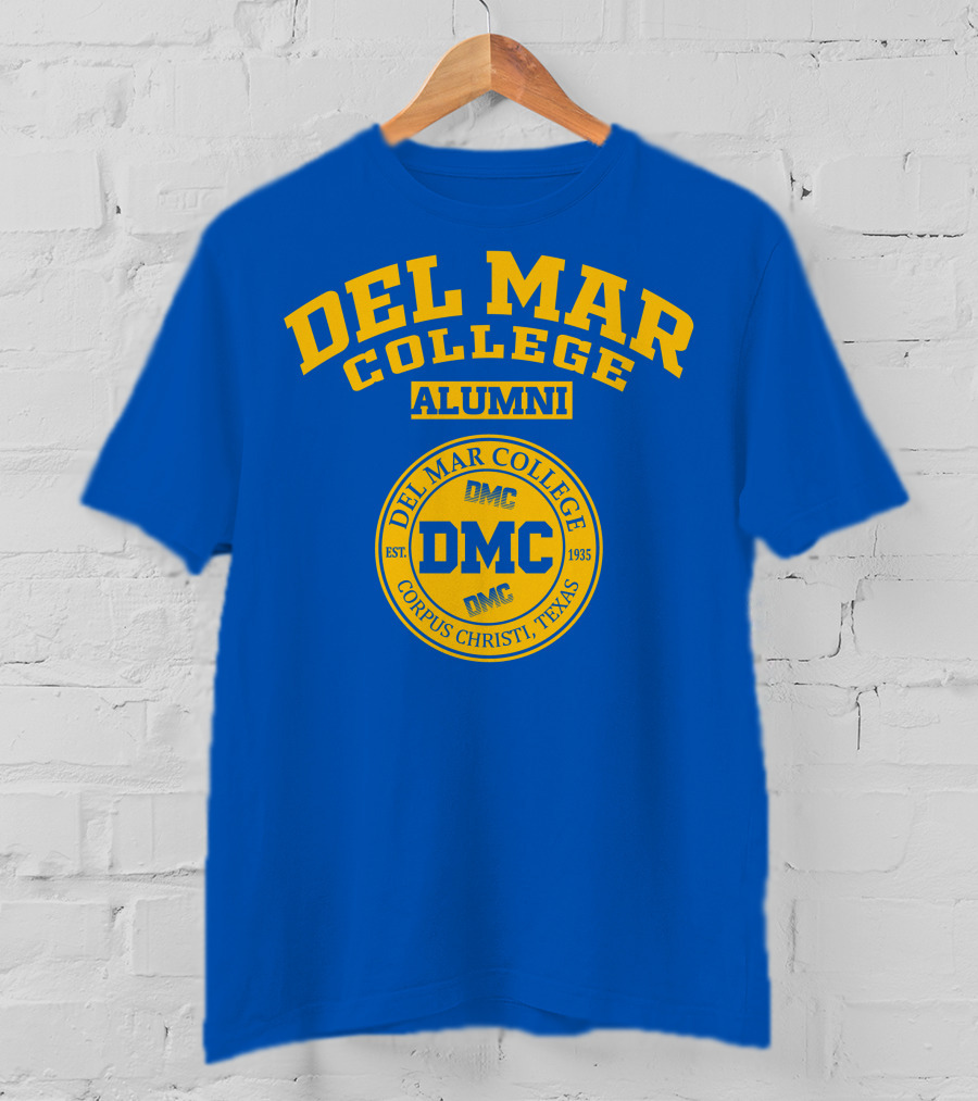 Del Mar College Alumni Corpus Christi Texas DMC Est. 1935 T-Shirt