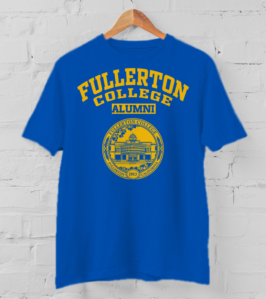Fullerton College Alumni 1913 Seal California T-Shirt
