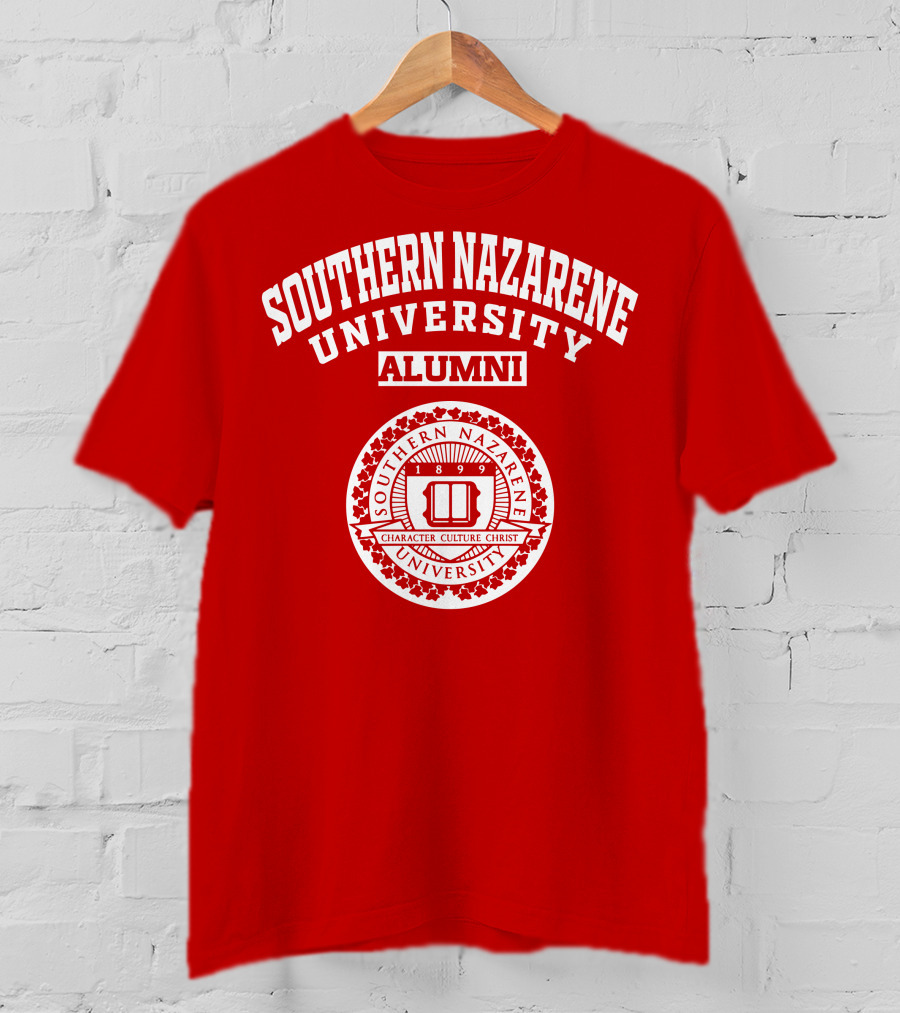 Southern Nazarene University Alumni Character Culture Christ 1899 T-Shirt