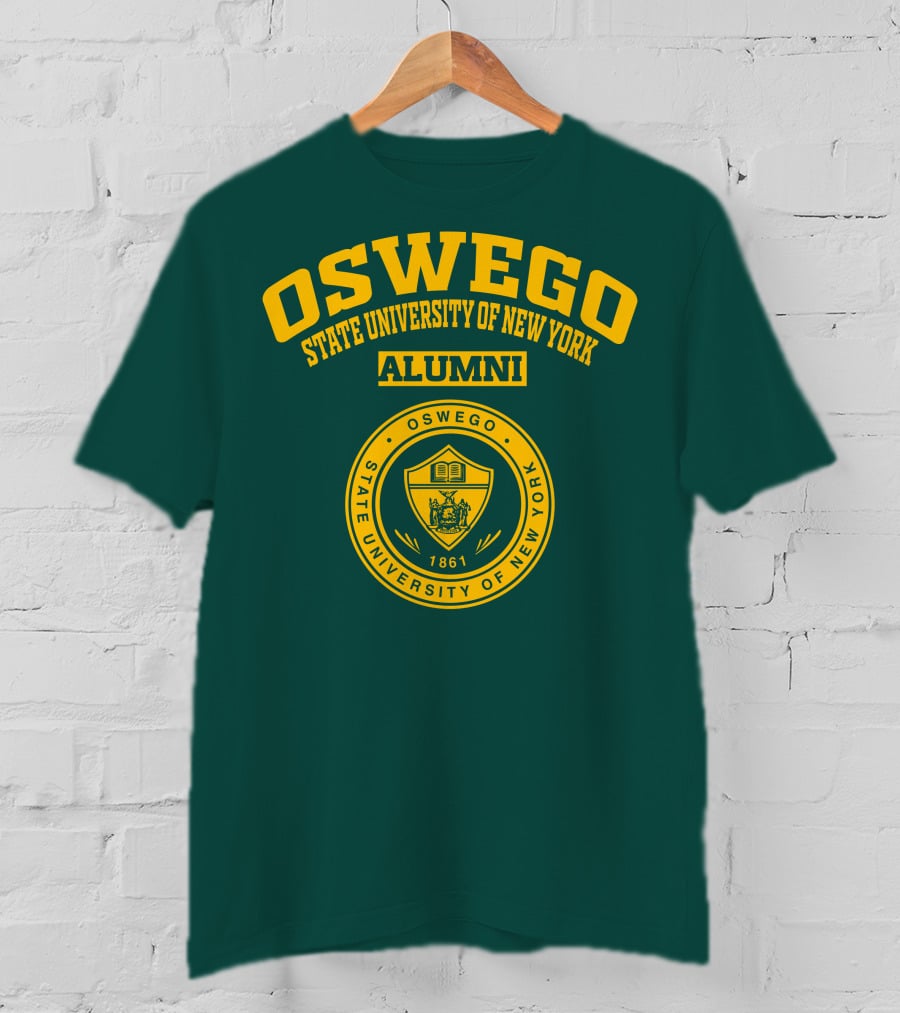 Oswego State University Of New York Alumni 1861 T-Shirt