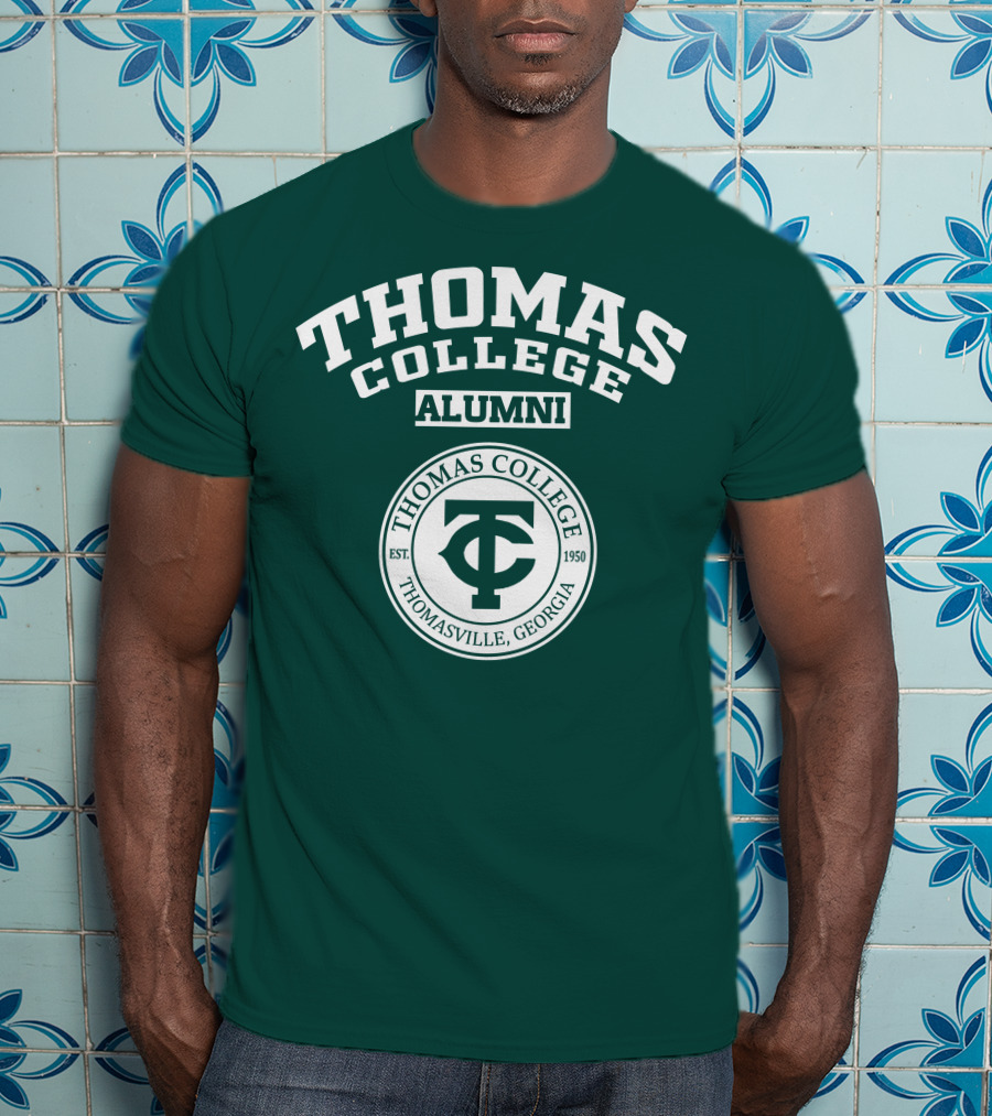 Thomas College Alumni Thomasville Georgia Established 1950 T-Shirt