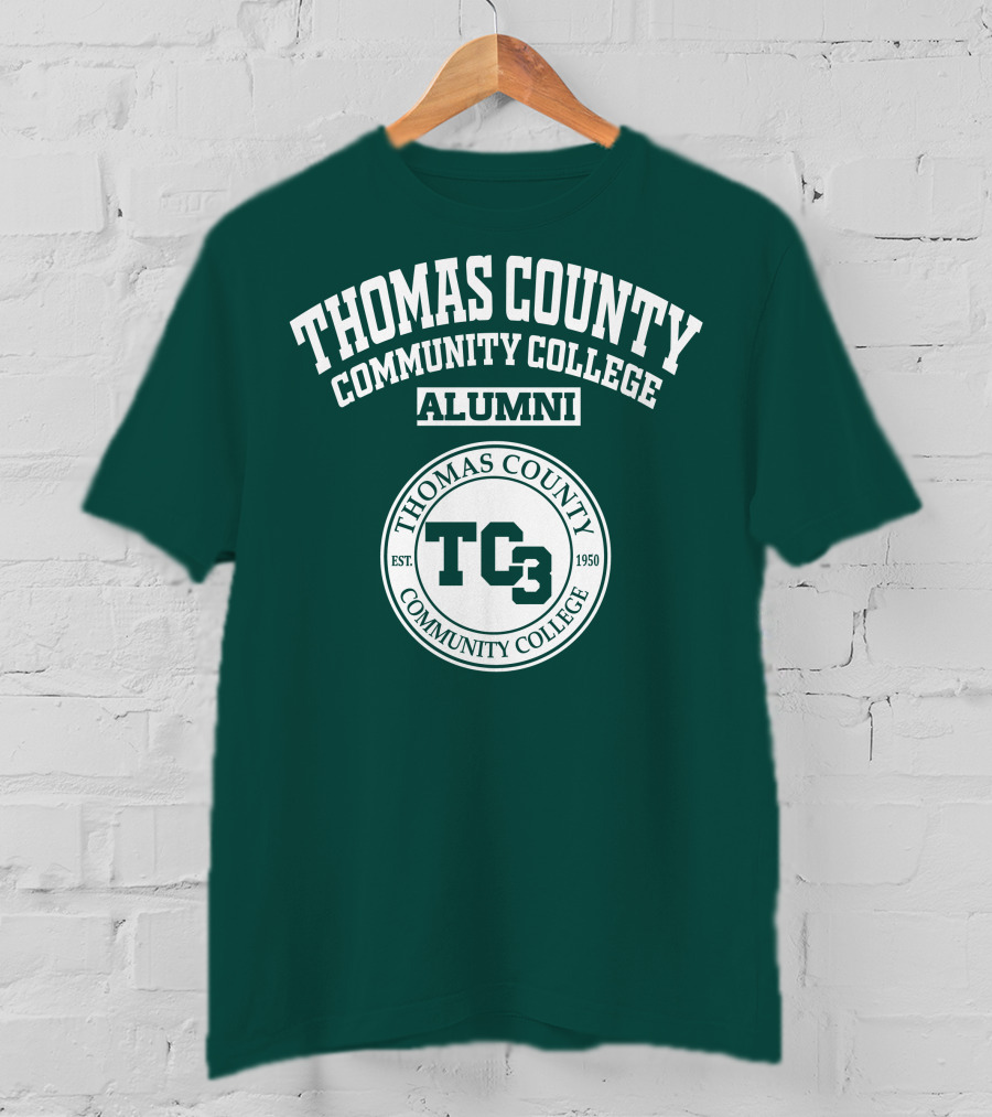 Thomas County Community College Alumni Established 1950 TC3 T-Shirt