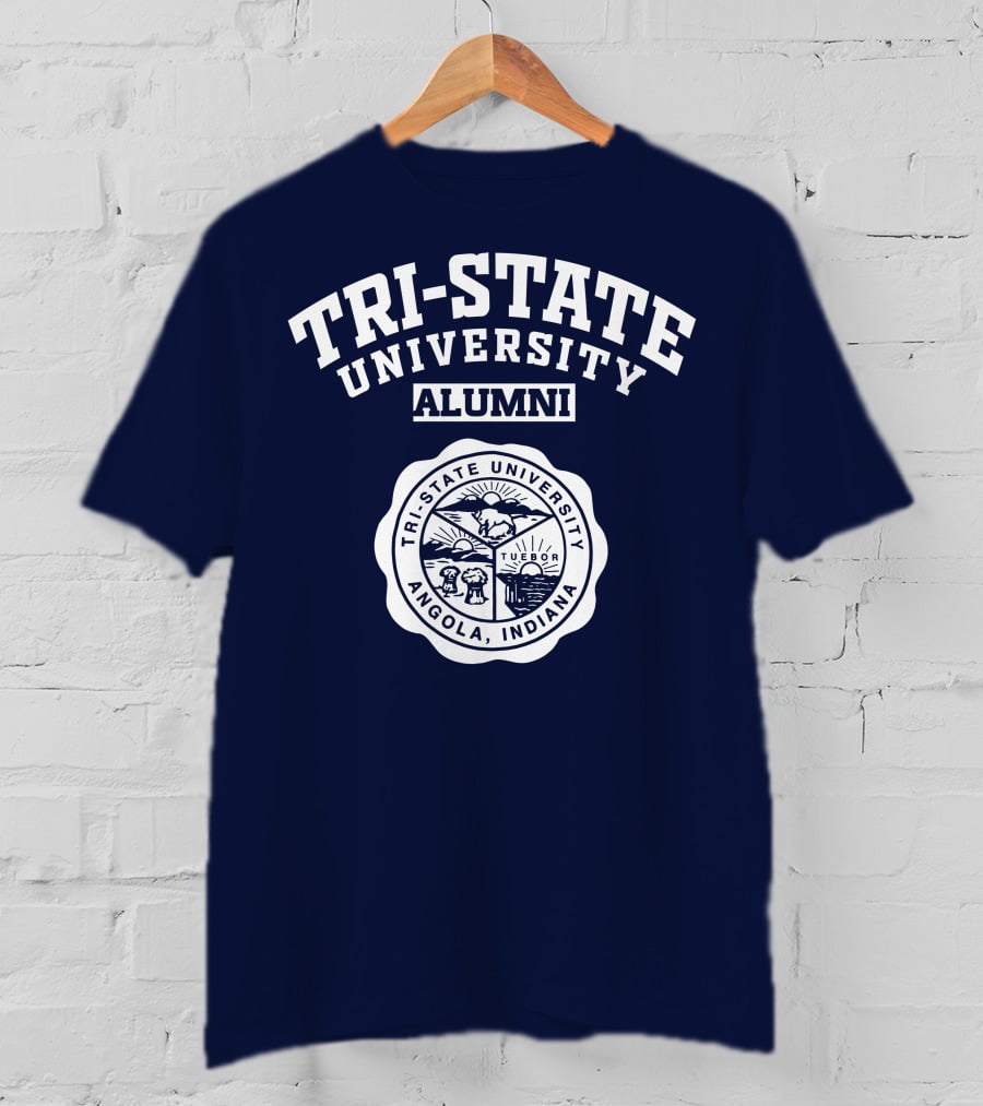 Tri-State University Alumni Angola Indiana Tuebor T-Shirt