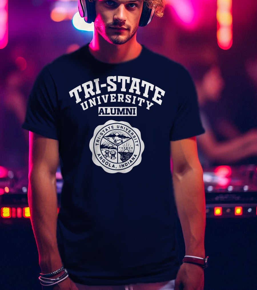Tri-State University Alumni Angola Indiana Tuebor T-Shirt