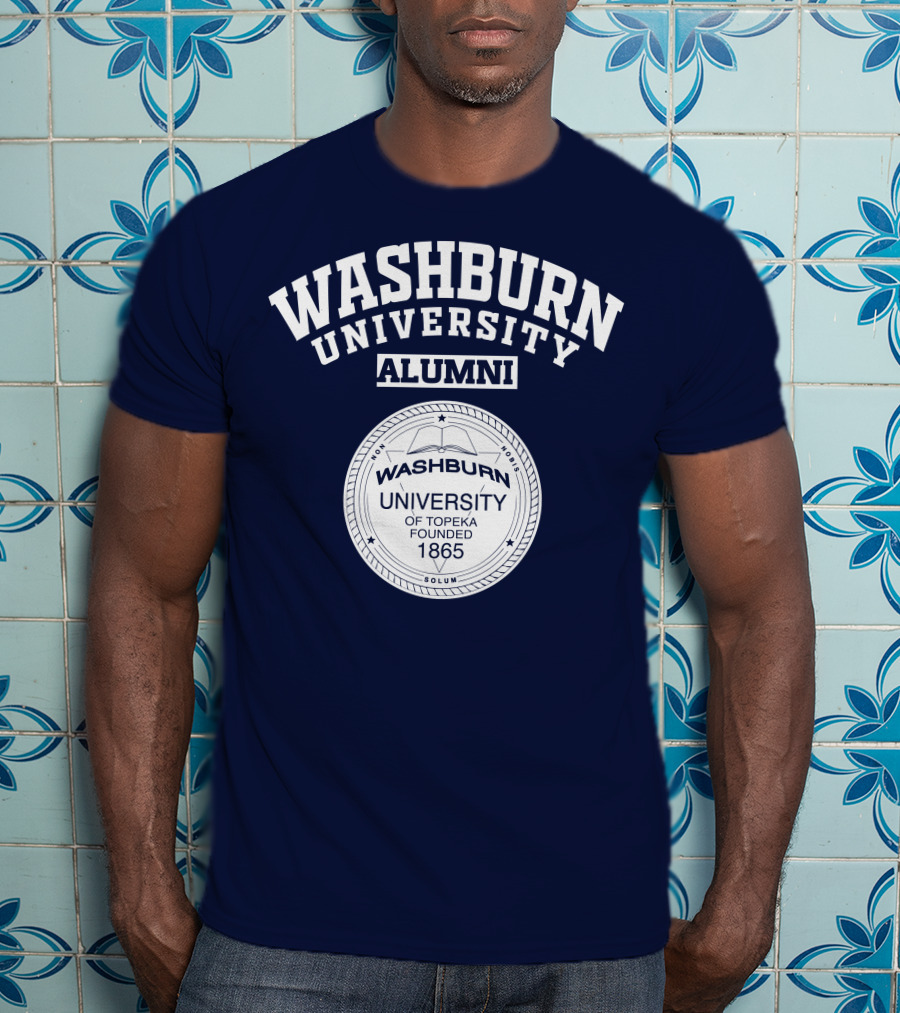 Washburn University Alumni University Of Topeka Founded 1865 T-Shirt