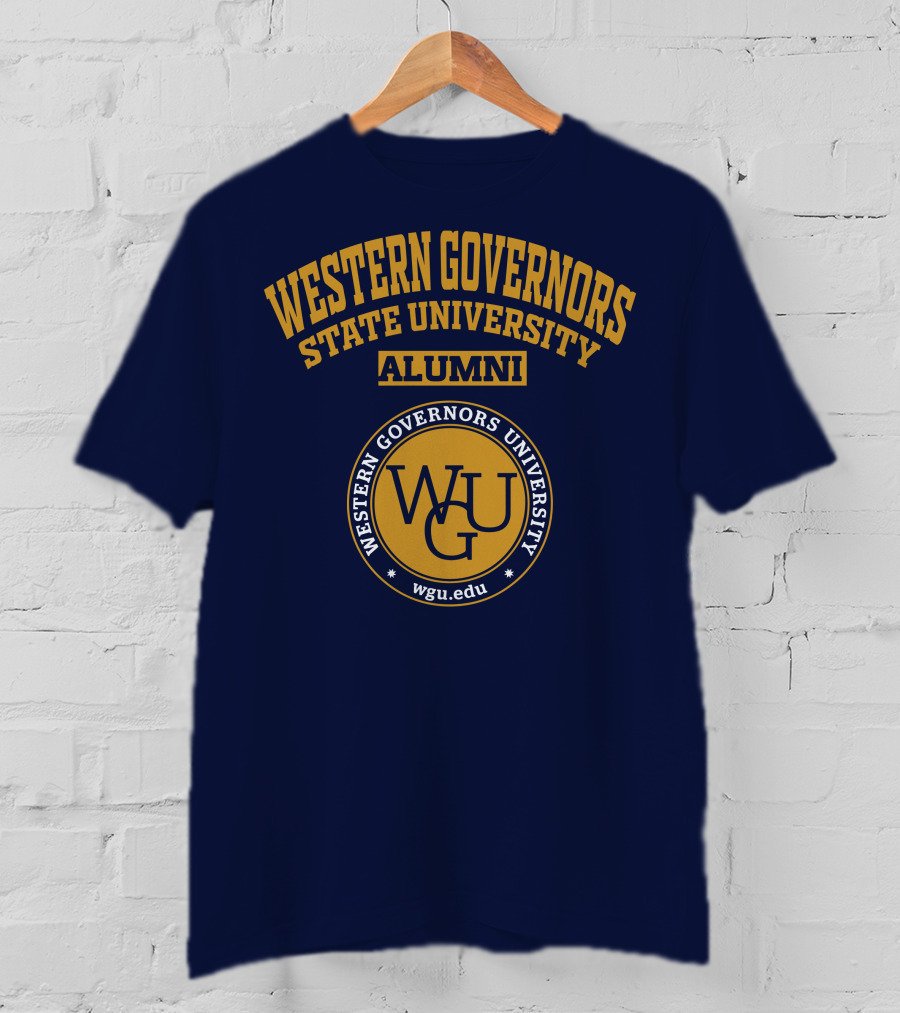 Western Governors State University Alumni WGU Wgu.edu T-Shirt