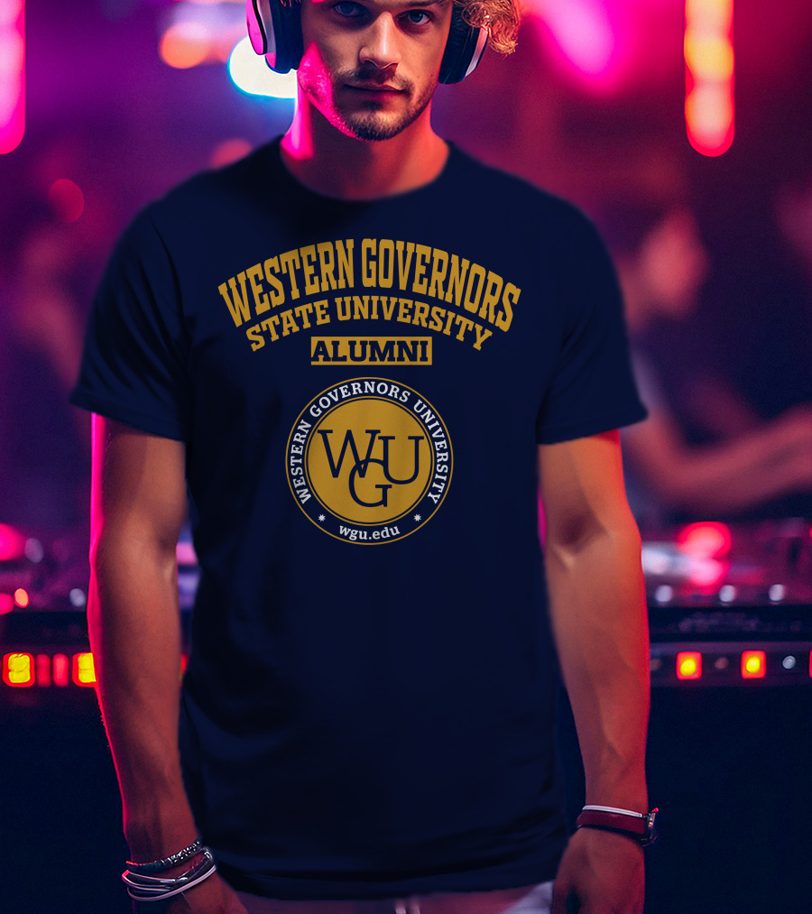 Western Governors State University Alumni WGU Wgu.edu T-Shirt